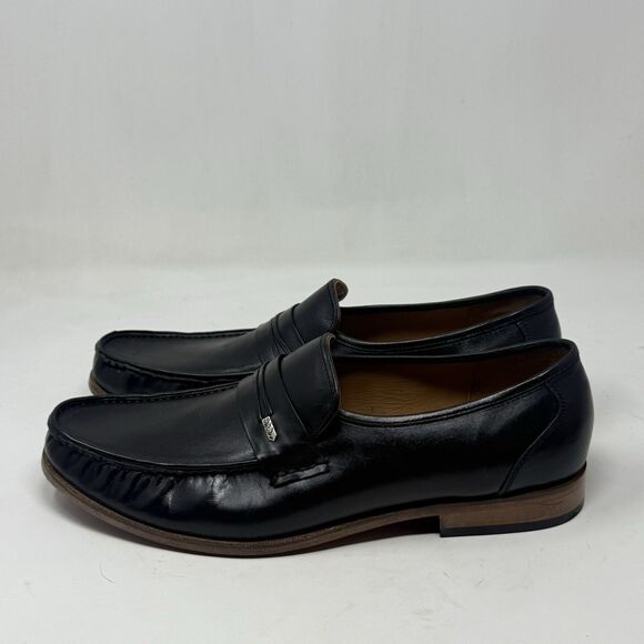 Samuel Windsor Loafers Mens 12 Black Leather Slip On Dress Casual Business main image 12